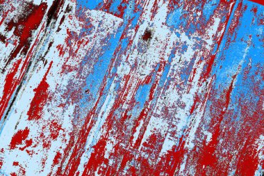 Çizik ve çatlaklarla metal doku