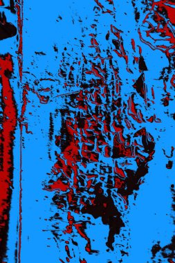 Çizik ve çatlaklarla metal doku