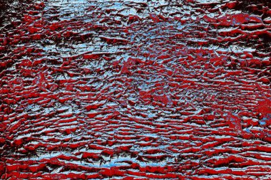 Duvar dokusu arkaplanı eski boyayla soyulmuş