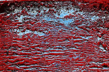 Duvar dokusu arkaplanı eski boyayla soyulmuş