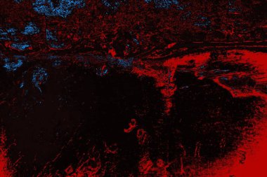 Koyu renkli ses, arka planda çatlaklar olan grunge duvar dokusu