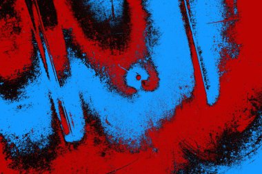 Çizik ve çatlaklarla metal doku