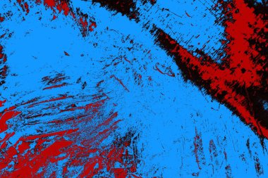 Çizik ve çatlaklarla metal doku