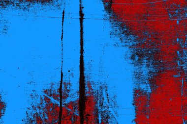 Çizik ve çatlaklarla metal doku