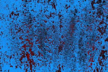 Çizik ve çatlaklarla metal doku