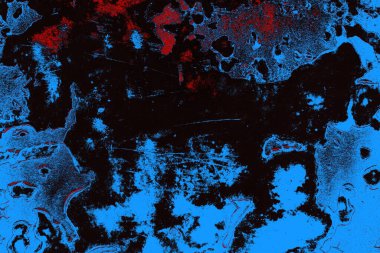 Çizik ve çatlaklarla metal doku