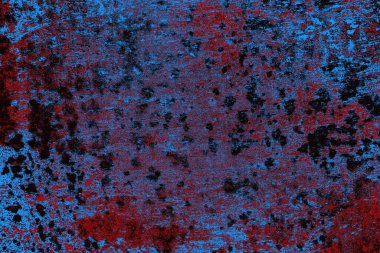 Çizik ve çatlaklarla metal doku