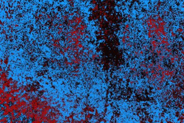 Çizik ve çatlaklarla metal doku