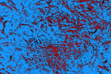 Çizik ve çatlaklarla metal doku