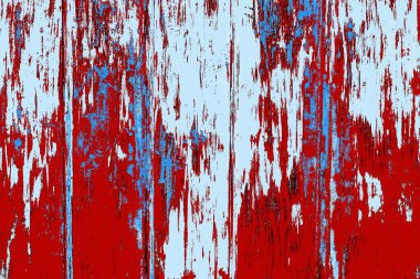 Çizik ve çatlaklarla metal doku