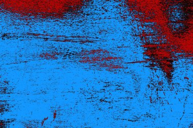 Çizik ve çatlaklarla metal doku