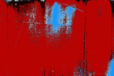 Çizik ve çatlaklarla metal doku