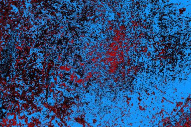 Çizik ve çatlaklarla metal doku