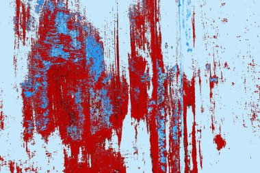 Çizik ve çatlaklarla metal doku