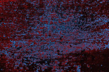 Çizik ve çatlaklarla metal doku