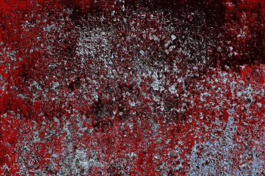 Duvar dokusu arkaplanı eski boyayla soyulmuş 