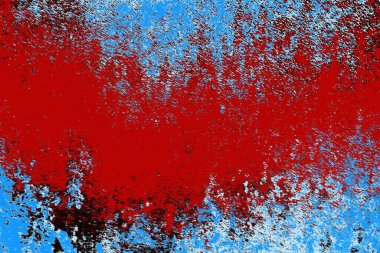 kırmızı, mavi ve siyah grunge duvar dokusu arkaplanı