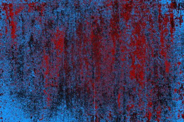 Çizik ve çatlaklarla metal doku