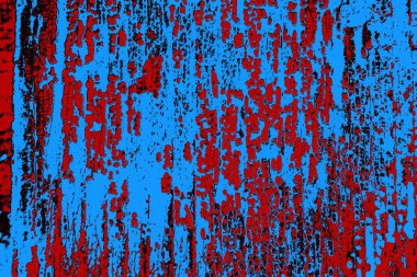 Çizik ve çatlaklarla metal doku