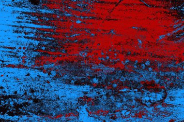 Çizik ve çatlaklarla metal doku