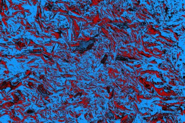 Çizik ve çatlaklarla metal doku