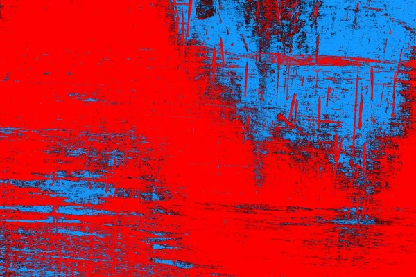 Neon Vermelho Azul Colorido Grunge Parede Textura Fundo — Fotografia de Stock