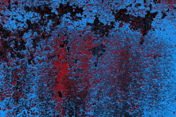 Çizik ve çatlaklarla metal doku