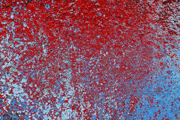 Vermelho Azul Preto Colorido Grunge Parede Textura Fundo — Fotografia de Stock