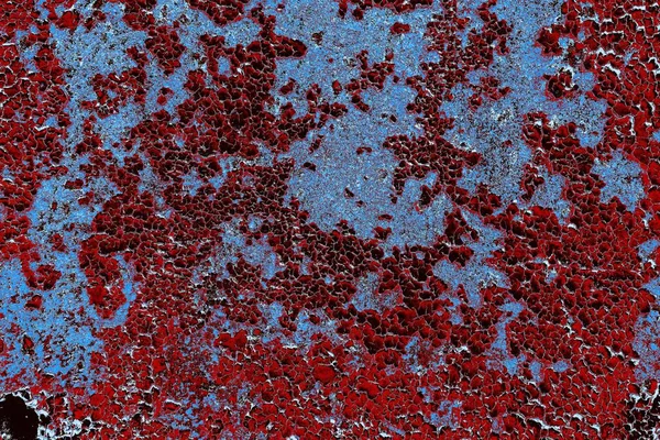 Dökülen boya paslı metal dokusu