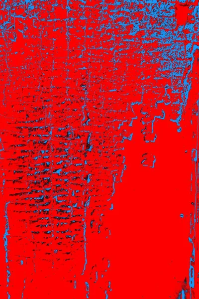 Crimson Rood Blauw Gekleurde Grunge Muur Textuur Achtergrond — Stockfoto