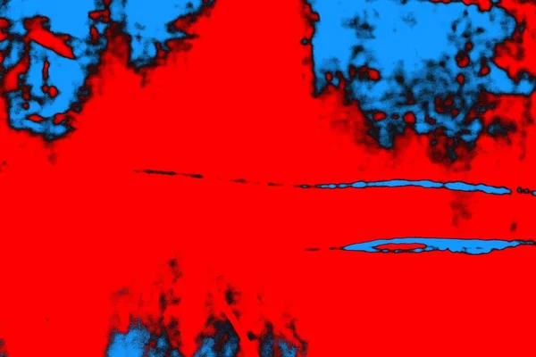 Neon Czerwony Niebieski Kolor Grunge Ściany Tekstury Tła — Zdjęcie stockowe