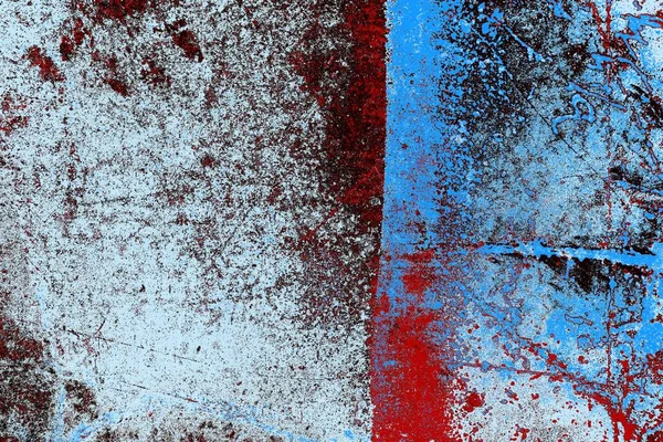 Çizik ve çatlaklarla metal doku