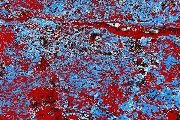 kırmızı, mavi ve siyah grunge duvar dokusu arkaplanı 