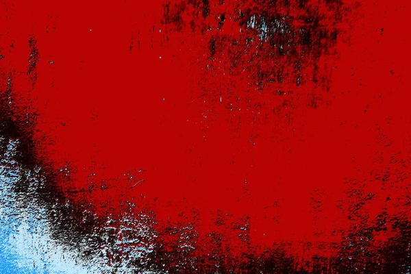 Fond Texture Mur Grunge Couleur Rouge Bleue Noire — Photo