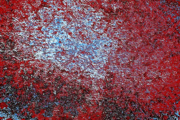 赤青黒のグランジの壁に日付の入ったテクスチャの背景 — ストック写真