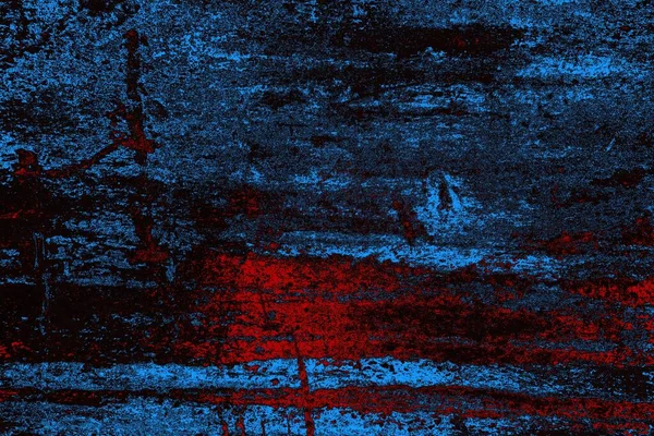 Koyu renkli ses, arka planda çatlaklar olan grunge duvar dokusu