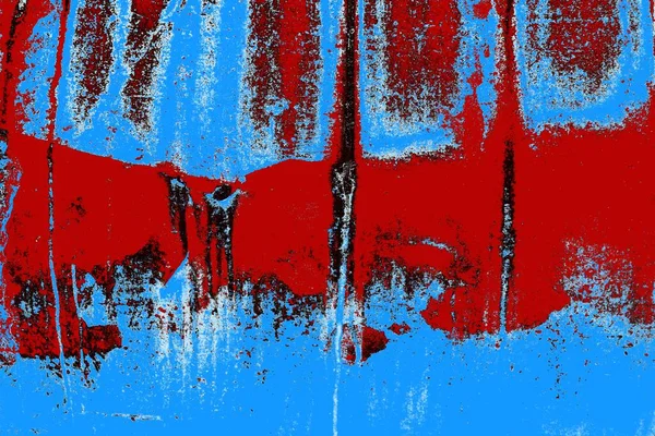 Çizik ve çatlaklarla metal doku