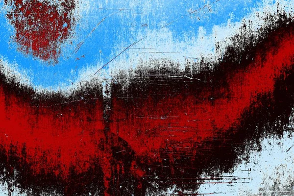 Çizik ve çatlaklarla metal doku