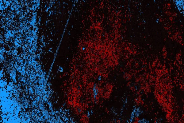 Koyu renkli ses, arka planda çatlaklar olan grunge duvar dokusu