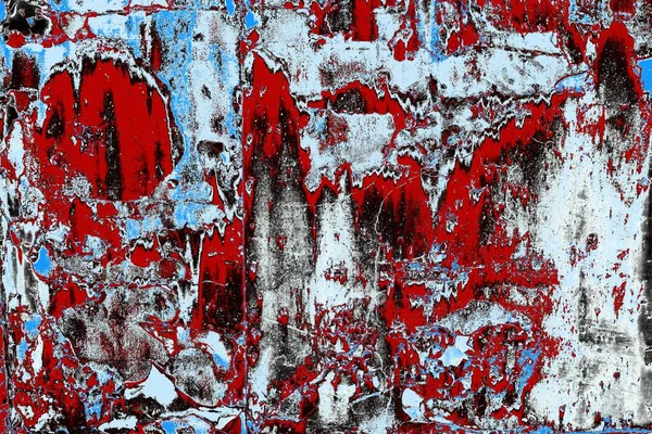 Dökülen boya paslı metal dokusu