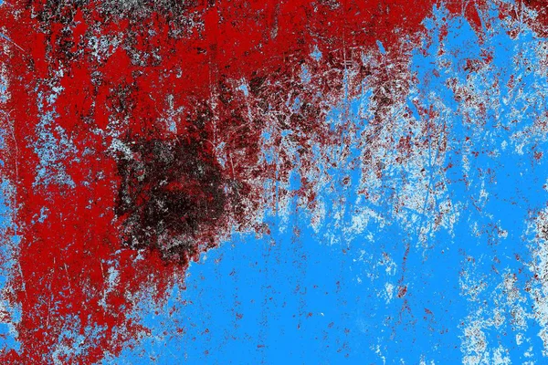 Çizik ve çatlaklarla metal doku