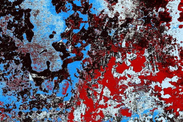 Çizik ve çatlaklarla metal doku