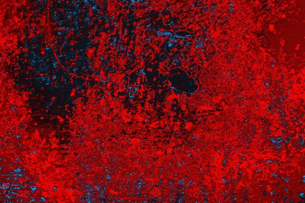 Kırmızı ve mavi renkli grunge duvar dokusu arkaplanı