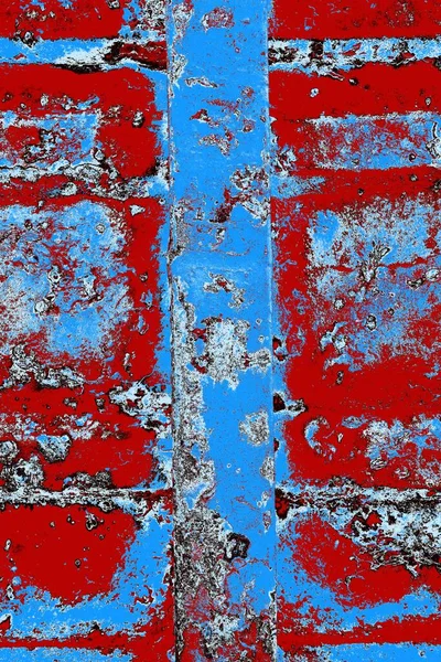 Çizik ve çatlaklarla metal doku