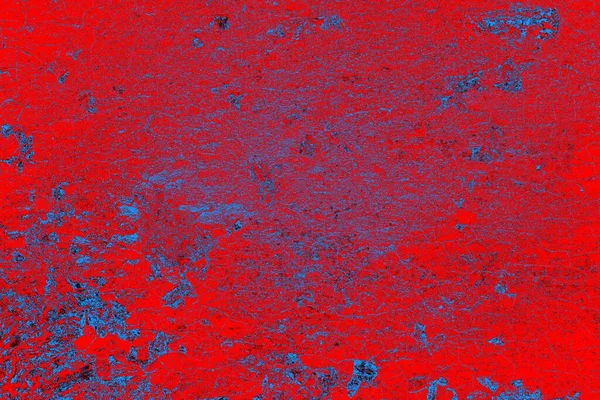 Kırmızı ve mavi renkli grunge duvar dokusu arkaplanı