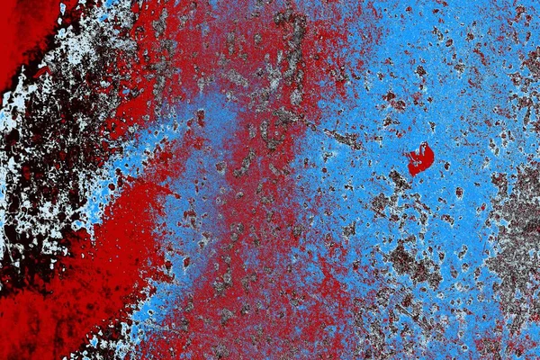 kırmızı, mavi ve siyah grunge duvar dokusu arkaplanı