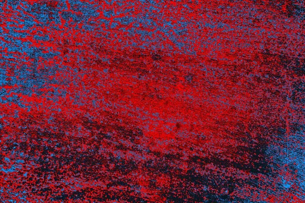 Kırmızı ve mavi renkli grunge duvar dokusu arkaplanı