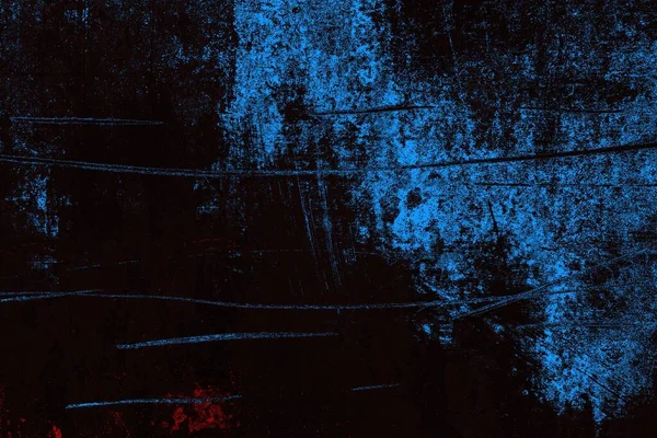 Koyu renkli ses, arka planda çatlaklar olan grunge duvar dokusu