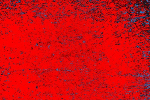 Kırmızı ve mavi renkli grungy duvar, desenli arka plan