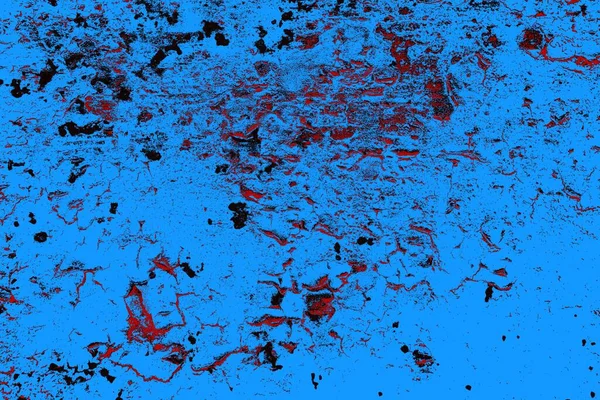 Çizik ve çatlaklarla metal doku